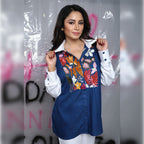 Hand-Embroidered Italian Cotton Shirt